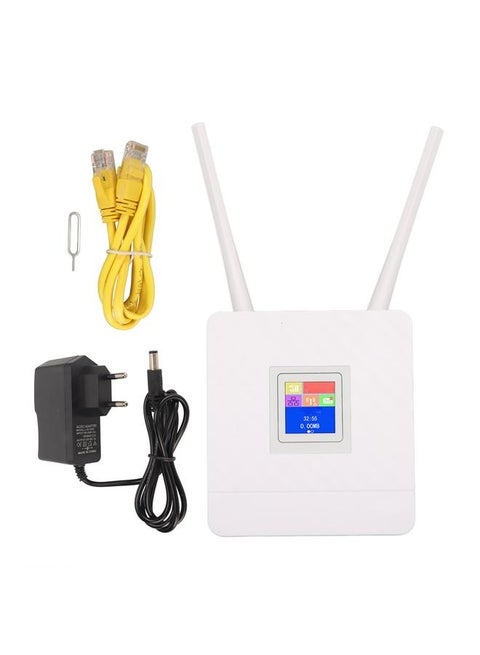 4G WiFi router 4G LTE cpe SIM card WiFi router 300m CAT4 32 WiFi user router WIFI wireless to wired to shared network port color screen version