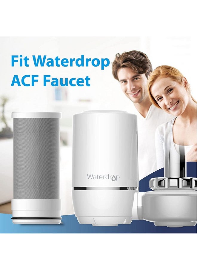 Waterdrop - Waterdrop WD-FF-01A Replacement Filter, Faucet Water Filter, Replacement for WD-FC-01, WD-FC-02, WD-FC-06, Reduces Chlorine, Taste and Odor, Last Up to 9 Months (Pack of 3) - Image 1