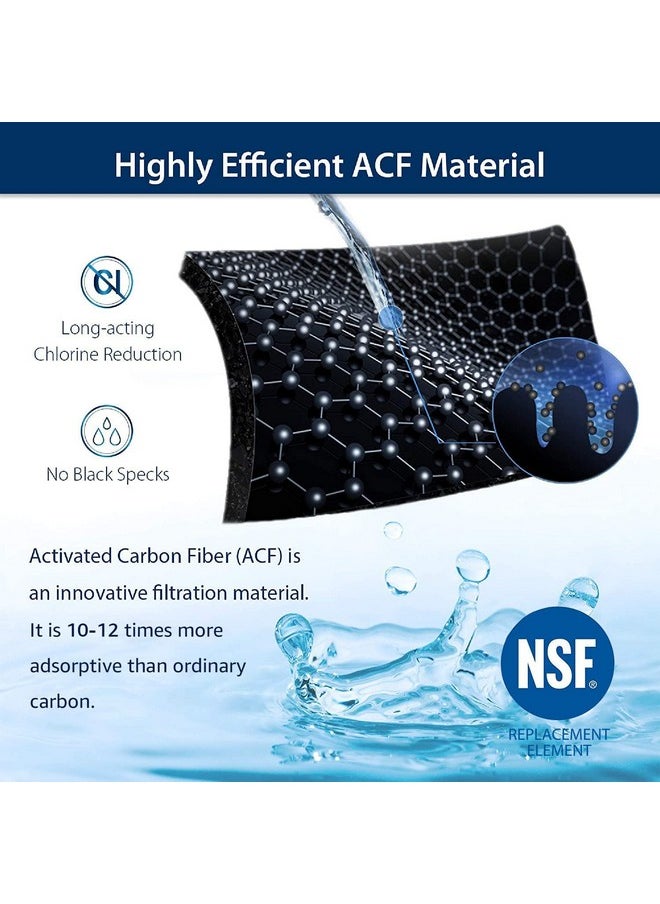 Waterdrop - Waterdrop WD-FF-01A Replacement Filter, Faucet Water Filter, Replacement for WD-FC-01, WD-FC-02, WD-FC-06, Reduces Chlorine, Taste and Odor, Last Up to 9 Months (Pack of 3) - Image 1