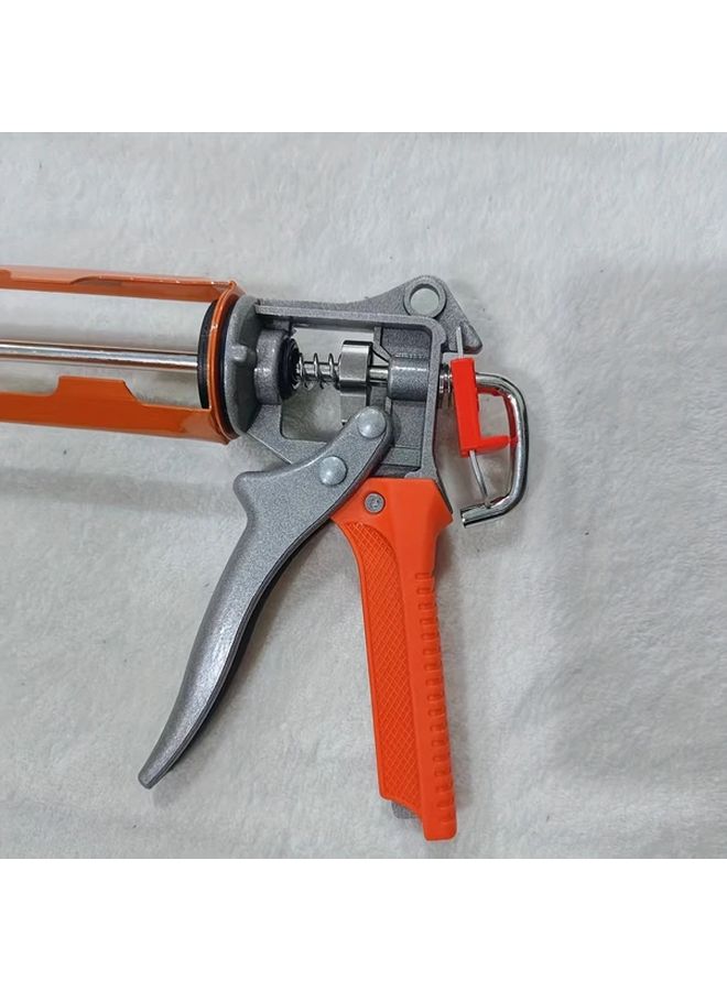 مسدس الغراء الزجاجي المضاد للتنقيط اليدوي البرتقالي القطع التلقائي مريح للاستخدام أداة DIY - Image 4