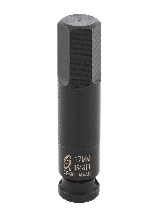Sunex Tools Sunex 364811 3/8-Inch Drive 17-mm Hex Impact Socket - Image 1