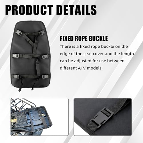 Wacece Air Seat Cushion Padded Seat Cover Cooling Breathable 3D Mesh Universal for ATV Motorcycles - Image 4