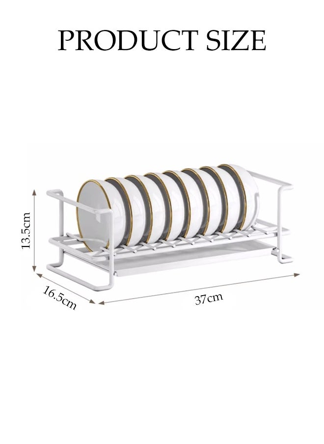 DUNISO Dish Drying Rack Space-Saving Rust Proof Stainless Steel Organization Shelf Kitchen Drainer Utensil Holder Compact Draining Board Rack For Kitchen Counter  - Image 4