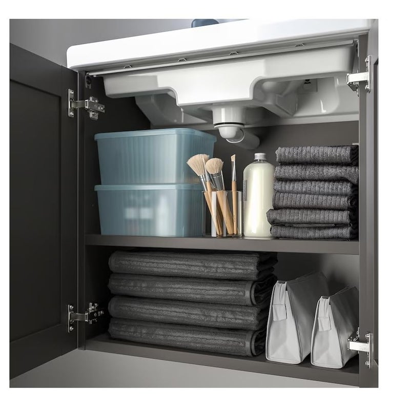 NT-STAR NTSTAR Storage box with lid transparentPlastic 18x24x12 cm35 l - Image 4