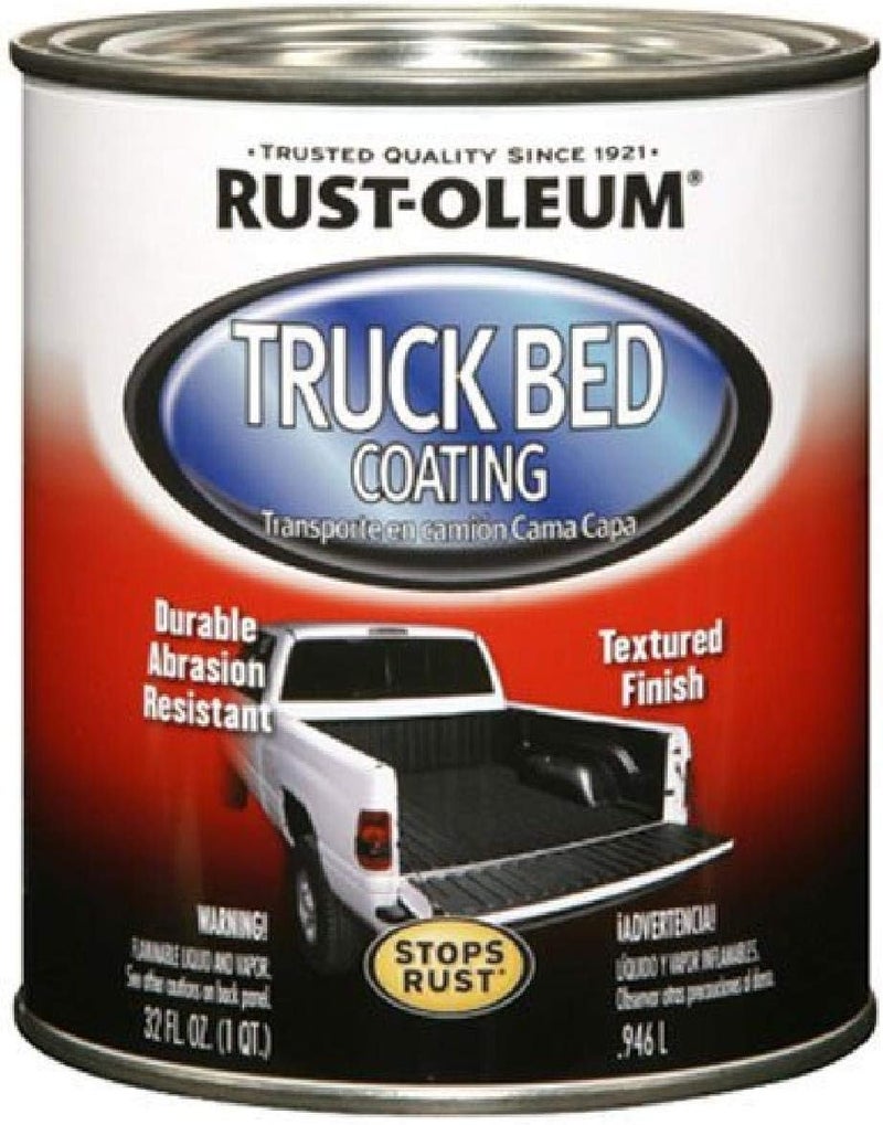Rust-Oleum Automotive 248915 32-Ounce Truck Bed Coating - Black, Durable and Textured Finish