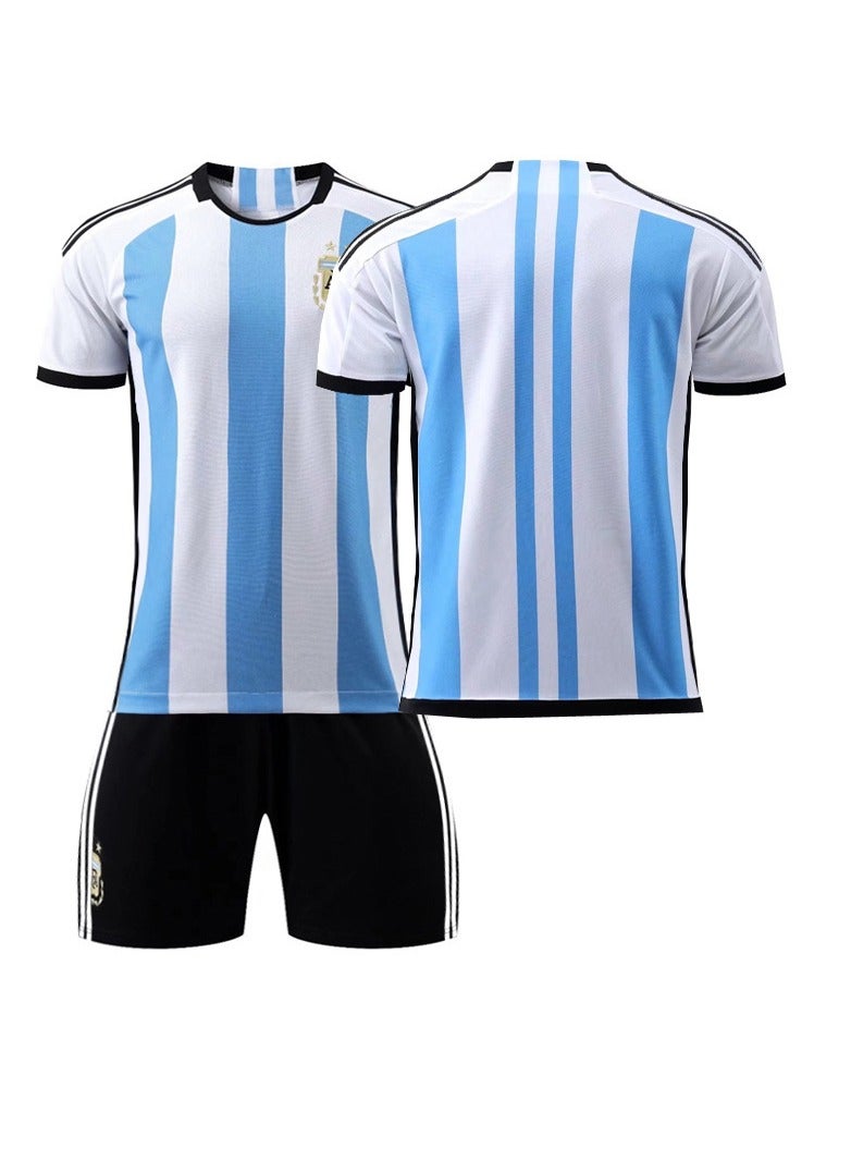 Soccer Jersey Sportswear for Men Kid Boy 2022 Team Sports Football T-Shirt Suit Short Sleeve Outdoor Sports Shorts