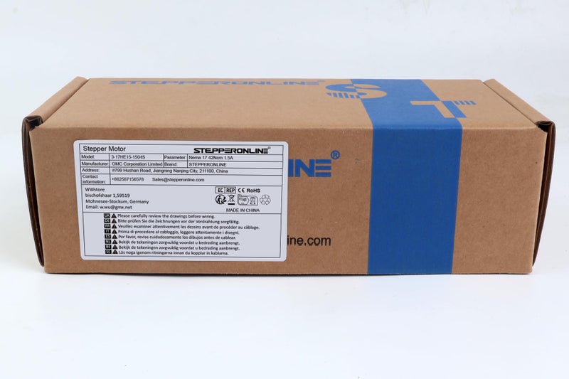 STEPPERONLINE 1 Pack Nema 17 Stepper Motor Bipolar 1.5A 42Ncm 42x42x38mm 1.8deg 4 Wires with 1m Cable and Connector - Image 5