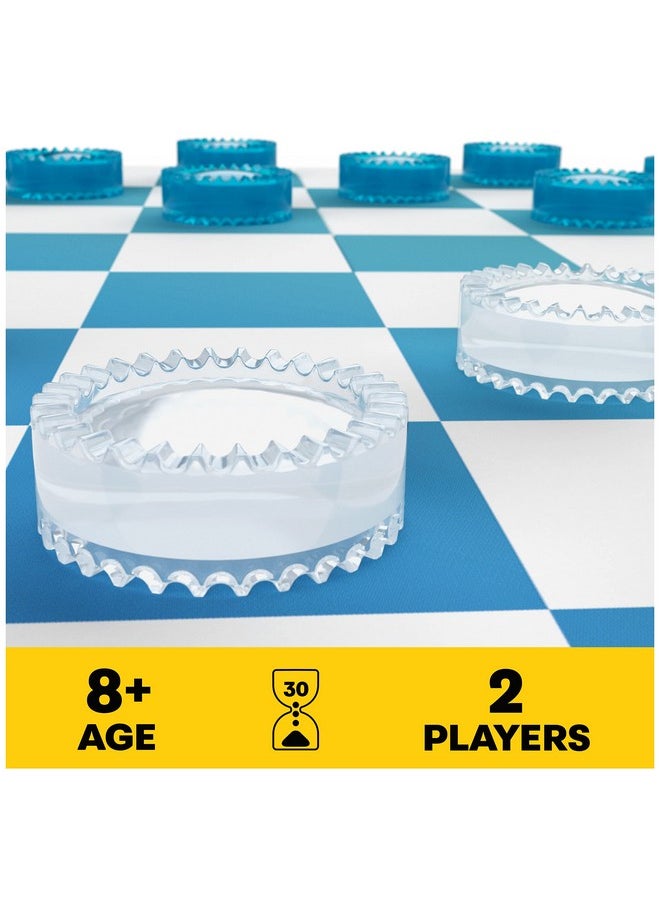 Spin Master Games Pack & Go Chess & Checkers Board Game From Spin Master Games Portable 2Player Games Chess Board Chess Set For Adults And Kids Ages 8 And Up  - Image 3
