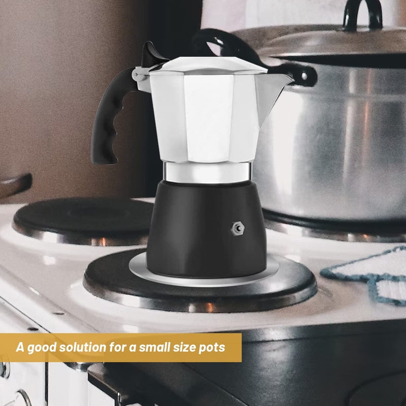 Amviner Induction Plate Adapter for Glass Cooktop Heat Diffuser for Electric Gas Glass Stove with Detachable Handle, 5.5 Inches - Image 5