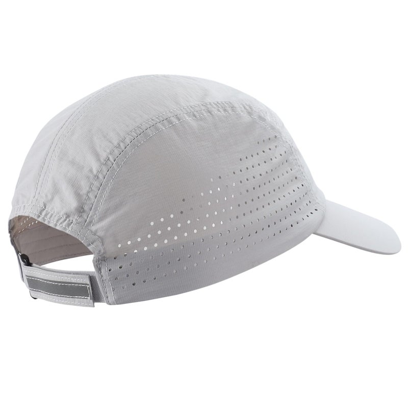 Connectyle Unisex Quick Dry Outdoor Sports Hat for Men Women UPF 50+ Cooling Run Cap Adjustable Baseball Fit Cap Light Grey - Image 3