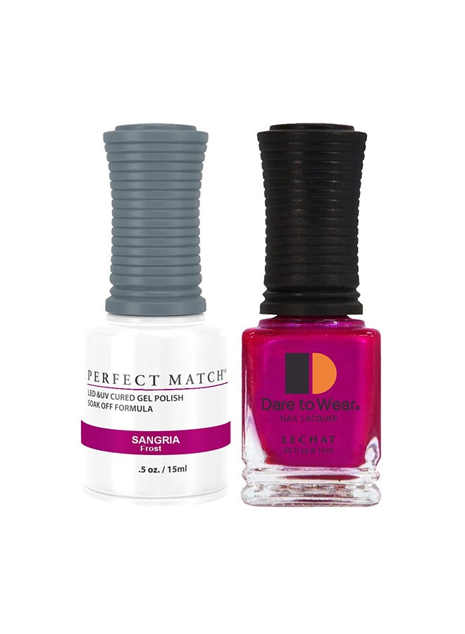 Lechat Soak Off Gel Nail Polish UV LED Gel Polish Sangria PMS12 - Image 1