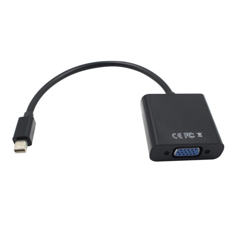 محول Mini DisplayPort إلى VGA جهاز بث فيديو عالي الوضوح - أداء كابل فائق بتصميم مضغوط لشاشة الكمبيوتر - Image 2