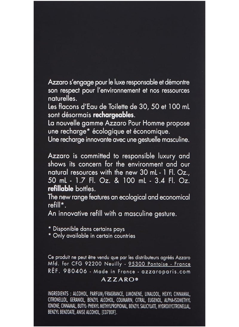 AZZARO - Azzaro perfume for men - Eau de Toilette, 100 ml - Image 1