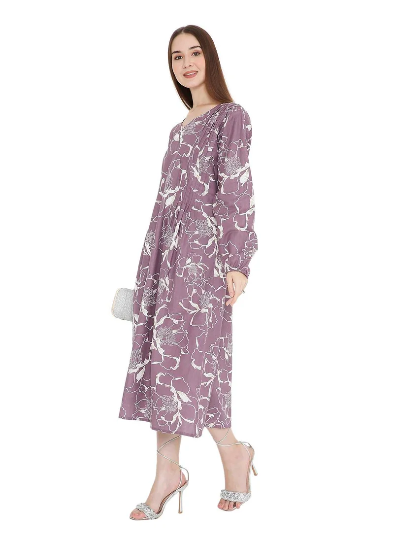 HANA & SARA UNIQUE PRINTED SHORT FARASHA MODEST WEAR ARABIC KAFTAN JALABIYA DRESS