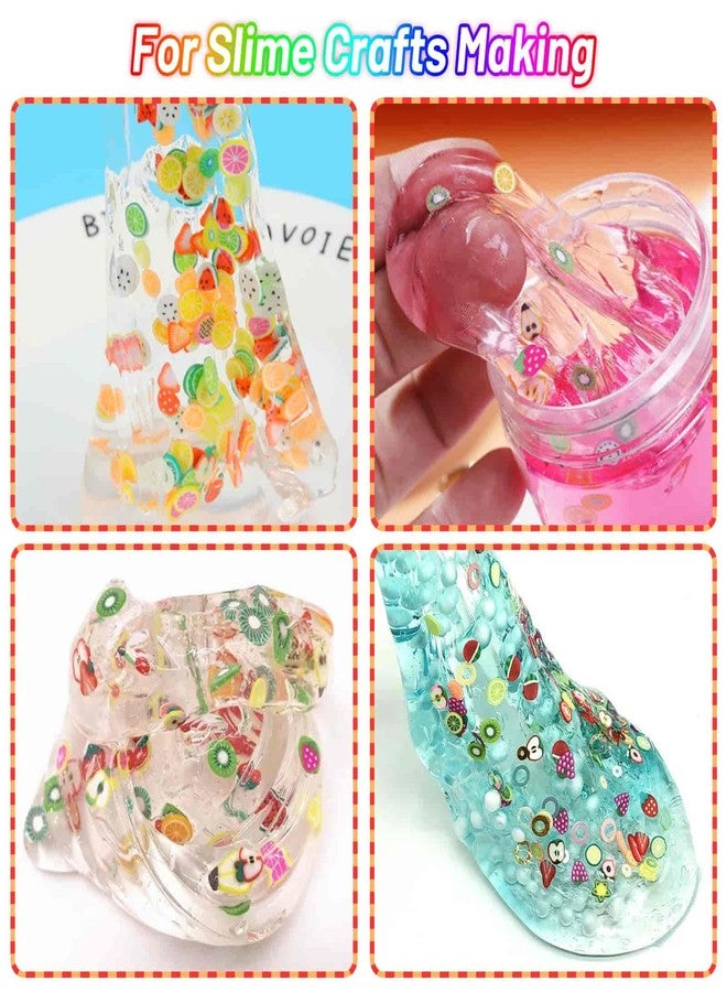 Acejoz 16000 Pcs Fruit Nail Art Slices, Acejoz 20 Styles Fruit Slime Charms Fimo Slices 3D Polymer Slices for Slime, Lip Gloss Making Supplies Resin and Nail Art Decorations - Image 5