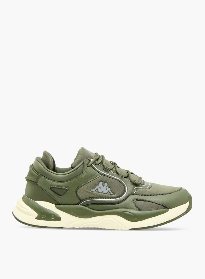 كابا Mens Panelled Lace-Up Sports Shoes