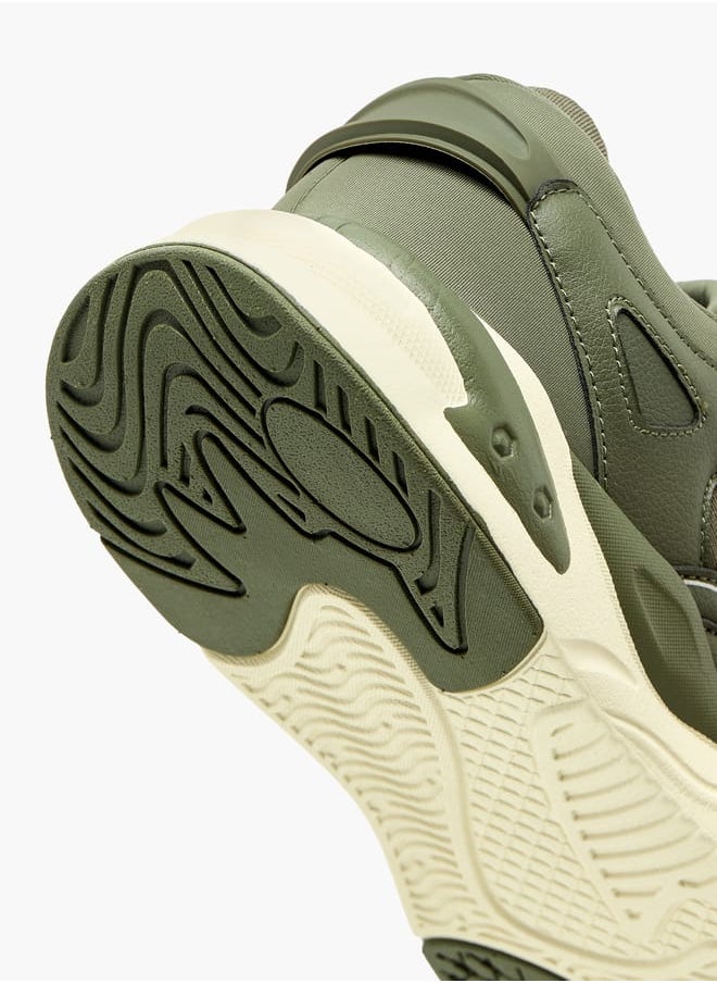 Kappa - Mens Panelled Lace-Up Sports Shoes - Image 1