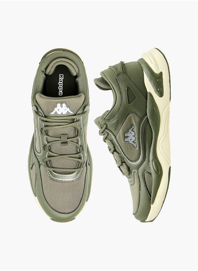 Kappa - Mens Panelled Lace-Up Sports Shoes - Image 1