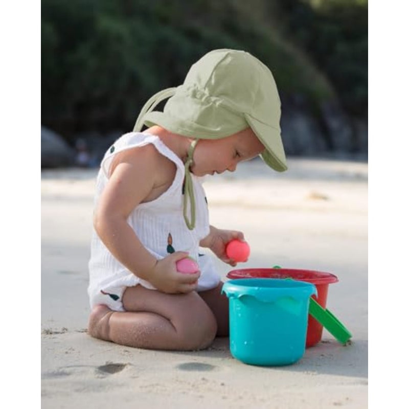 Baby Sun Hat UPF 50+ UV Ray Sun Protection Cotton Toddler Hats for Boys Girls - Image 3