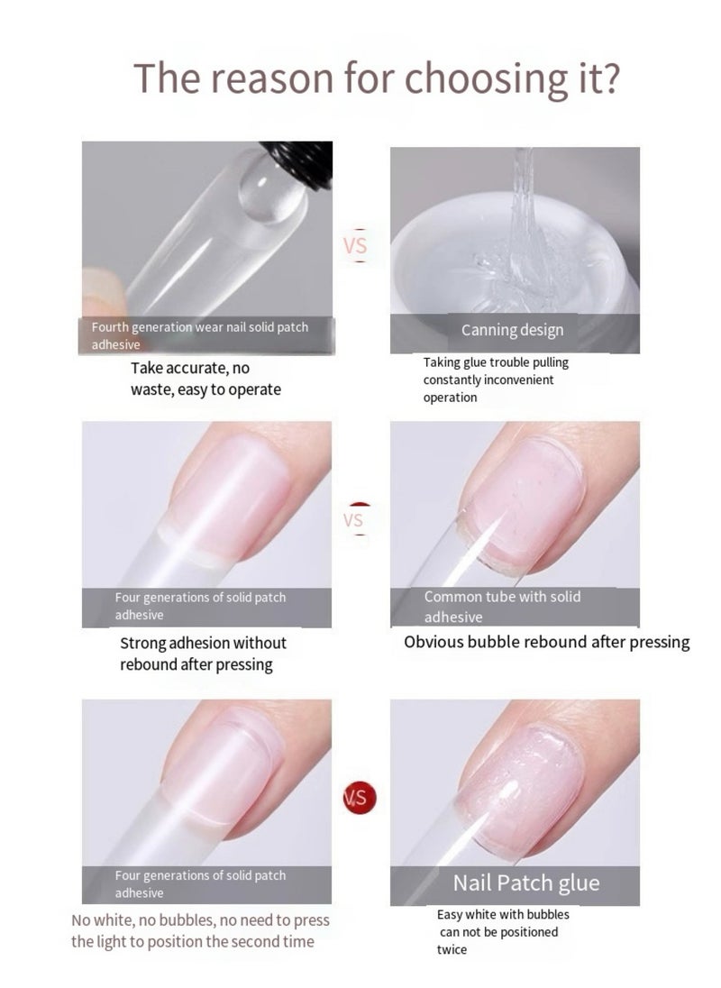 شايجاي - XEIJAYI سوبر سترونغ صمغ جل قوي للأظافر الاصطناعية، أظافر أكريليك مزيفة. curing تحت ضوء UV، يدوم طويلاً، تصميم أنبوب 30 جرام لتسهيل التطبيق، لتقوية الأظافر واستخدام فن الأظافر DIY في المنزل. - Image 1