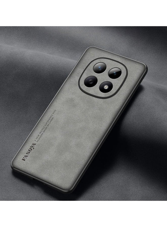 لحافظة Xiaomi Redmi Note 15 5G، حماية عدسة الكاميرا، حافظة من جلد الغنم المقلد، مصد صدمات غير لامع، حماية من الدرجة العسكرية، غطاء Xiaomi Redmi Note 15 مقاوم للصدمات ذو ملمس فاخر - Image 2