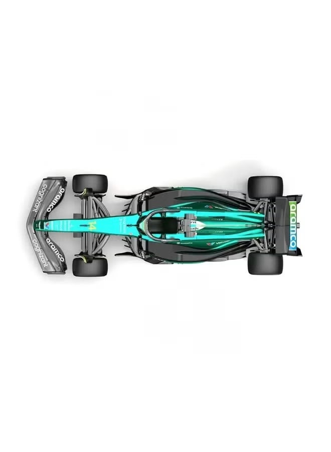 RW Aston Martin Aramco Formula 1 Remote Control Car 1:14 Scale 2.4GHz RC Racing Car with Lights, Rechargeable Battery, High-Speed Performance, Official F1 Style Design for Kids 6+ - Image 3