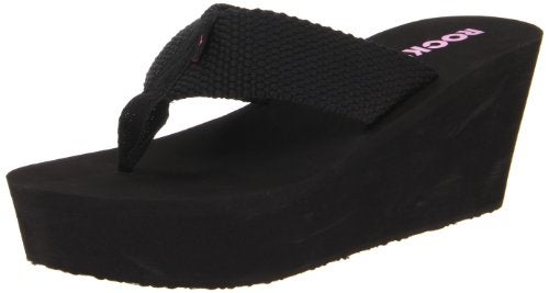 Rocket Dog Women's Diver Flip-Flop, Black, 9 M US - Image 5