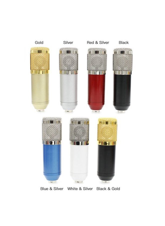 NIBEMINENT 13-Piece Multi-Functional Live Sound Card Set Black/White/Gold  - Image 4