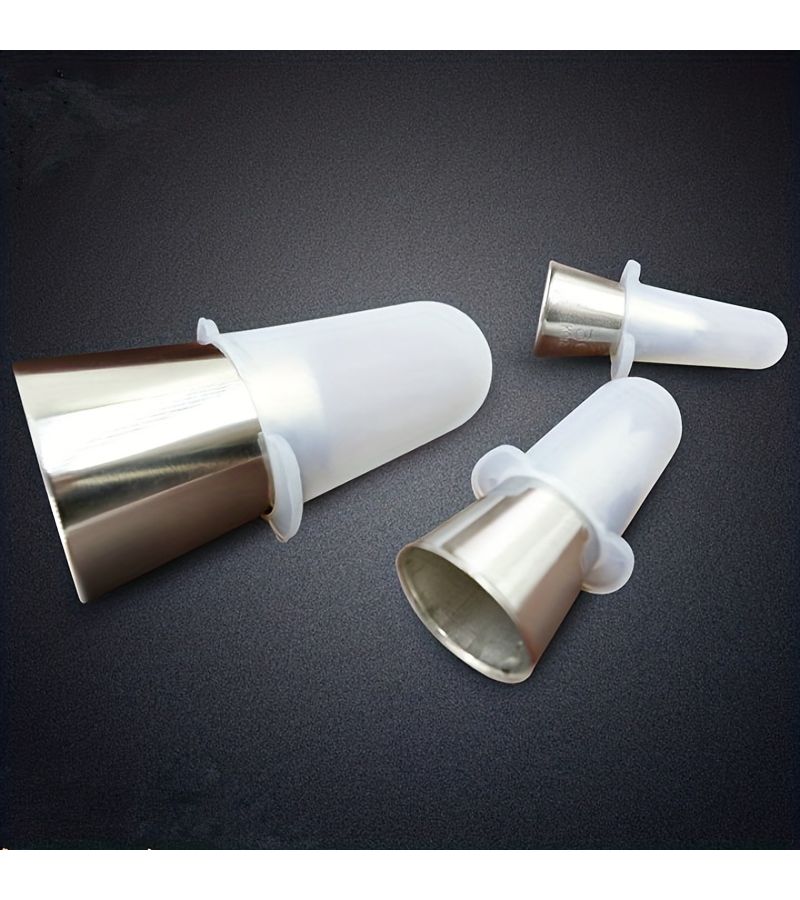 غطاء طرف التزيين السيليكوني لفوهات الأنابيب (مستلزمات الخبز) - قطعة واحدة - Image 1