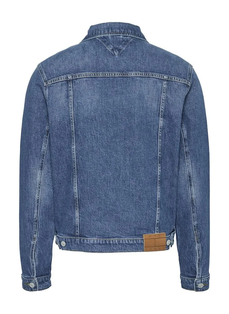 تومي جينز Pocket Detail Denim Jacket