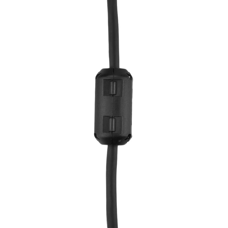 Konohan 20 Pieces Ferrite Bead Clip on Ferrite Core Noise Suppressor Rings RFI EMI Noise Filter Cable Clip for USB Video Data Cable, 0.11/0.19/0.27/0.35/0.51 Inch Inner Diameter, Black - Image 5