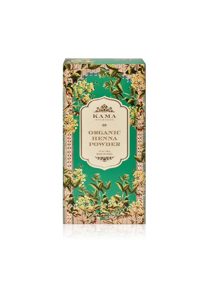 Kama Ayurveda 100% Organic Henna Powder, 100G - Brown - Image 1