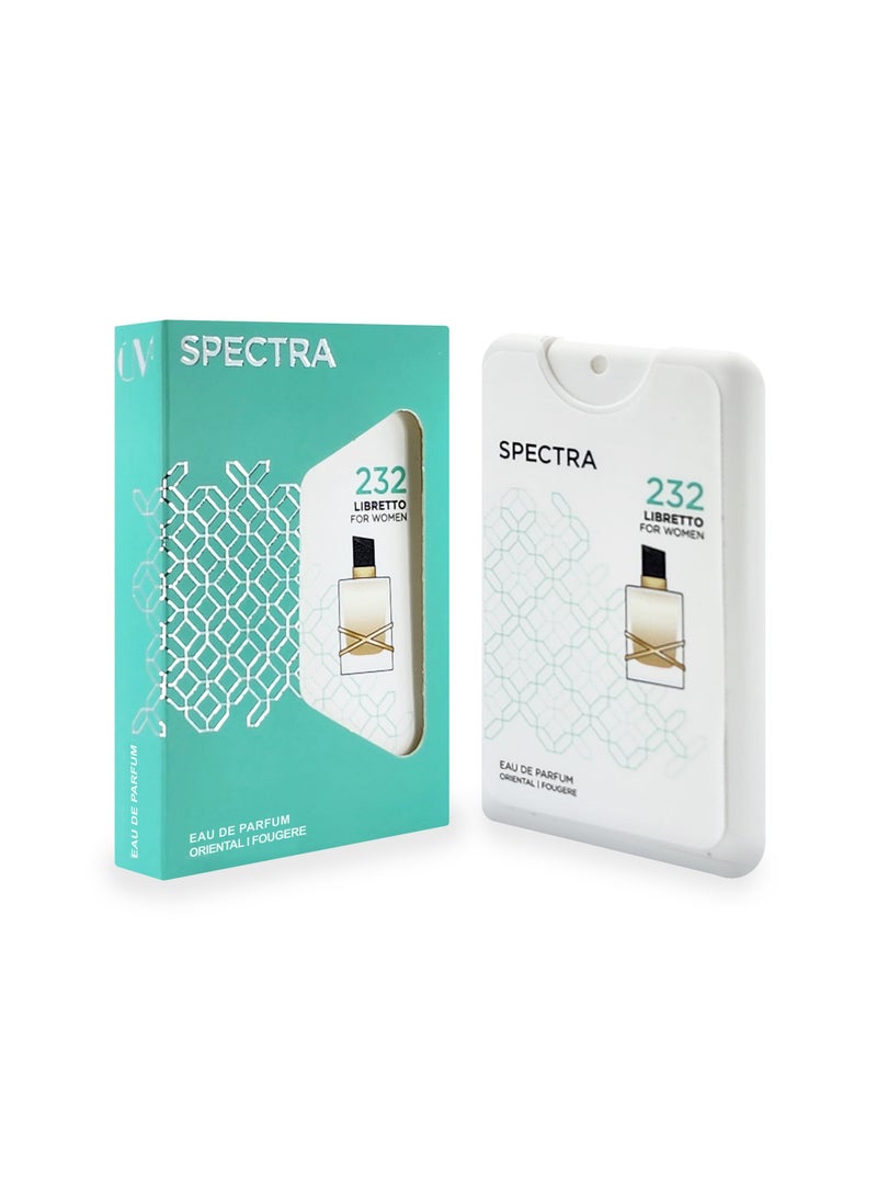 سبكترا بوكيت 232 عطر ليبريتو او دي بارفيوم للنساء - 18مل - Image 1