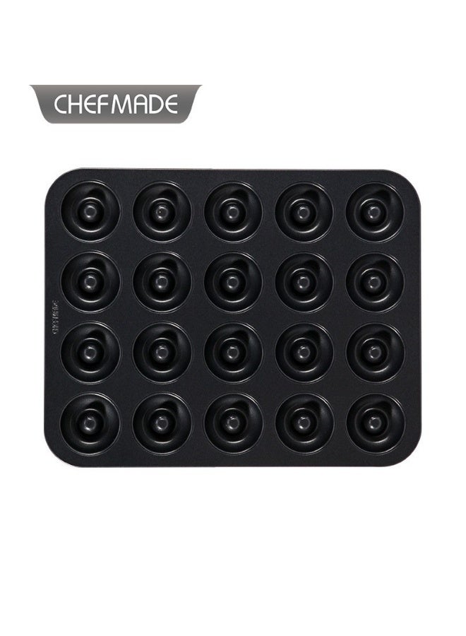 chefmade 20-Count Round Hollow Donut Molds - Image 4