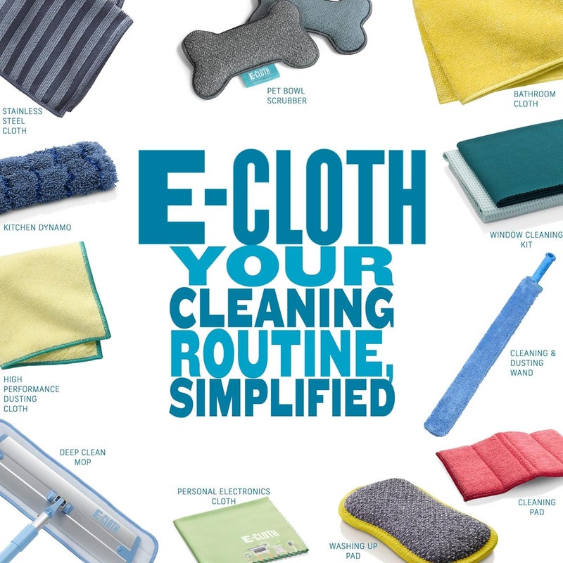 E-Cloth Windshield Haze Eraser - Interior Windshield & Car Window Cleaner Tool, Keeps Mirrors Clean, Spot Washes Inside Glass, Car Cleaning Supplies, Microfiber Sponge, Streak Free Finish - 2 Pack - Image 5