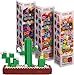 Pix Brix Pixel Art kit Puzzle Bricks 1500 Piece Pixel Art Container 32 Color Palette Interlocking Building Bricks Create 2D and 3D Builds Without Water or Glue Stem Toys Ages 6 Plus - Image 2