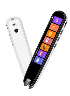 ELTRAZONE Translation Pen Scan Reader Text to Speech Device Language Translator Device Support 134 Languages OCR Digital Reader Pen, Photo and Text & Voice Translation Device, Reading Pen (WHITE).  - Image 1