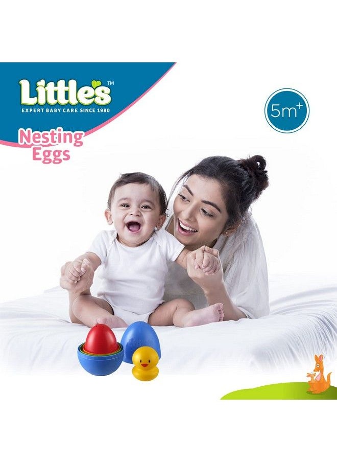 Little's - Nesting Eggs I Activity Toy For Babies I Multicolor I Infant & Preschool Toys I Develops Motor & Reasoning Skills - Image 1