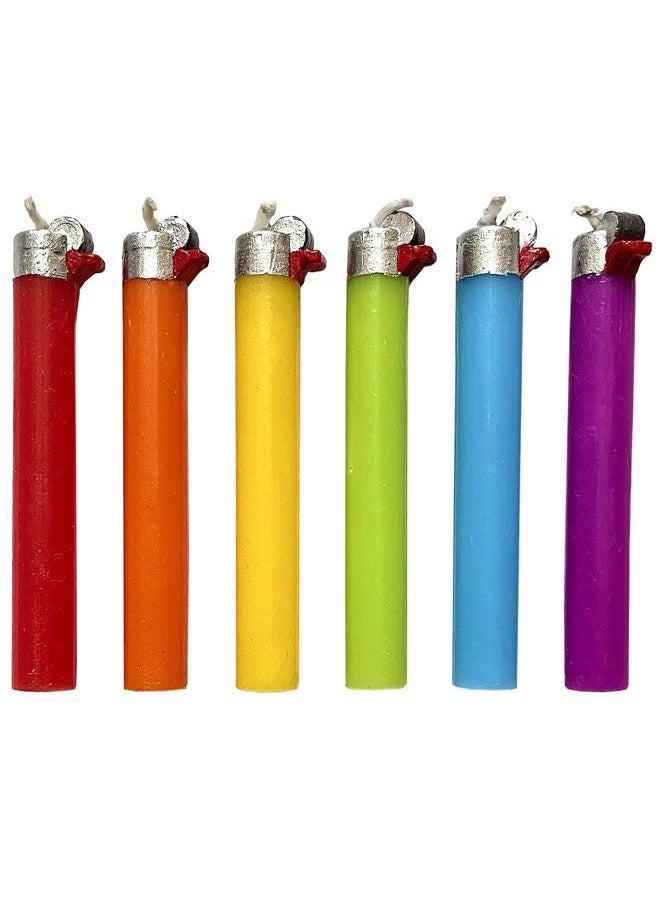 Streamline Imagined Decorative Birthday Candles - Flikz (6 Candle Pack) - Image 2