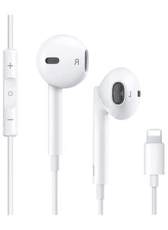 for iPhone Earphones Wired Headphones Built-in Mic&Volume Control & Noise Cancellation In-Ear Earphones Earbuds Compatible for iPhone 11/12/13 Pro/XS Max/8/8plus 7/7plus