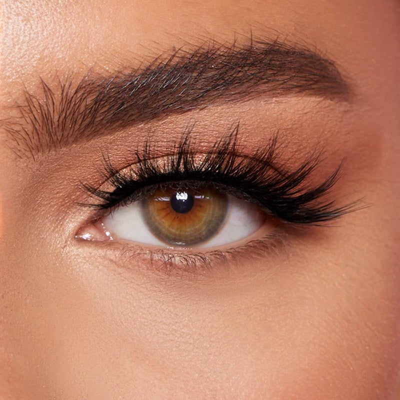 Eliace False Eyelashes 15 Pairs Cat Eye-Lashes 3D Mink Lashes,Spiky Wispy Natural Long Faux Mink Lashes Strips Soft & Reusable Makeup Professional Fake Eyelashes Pack | Trish Style - Image 4