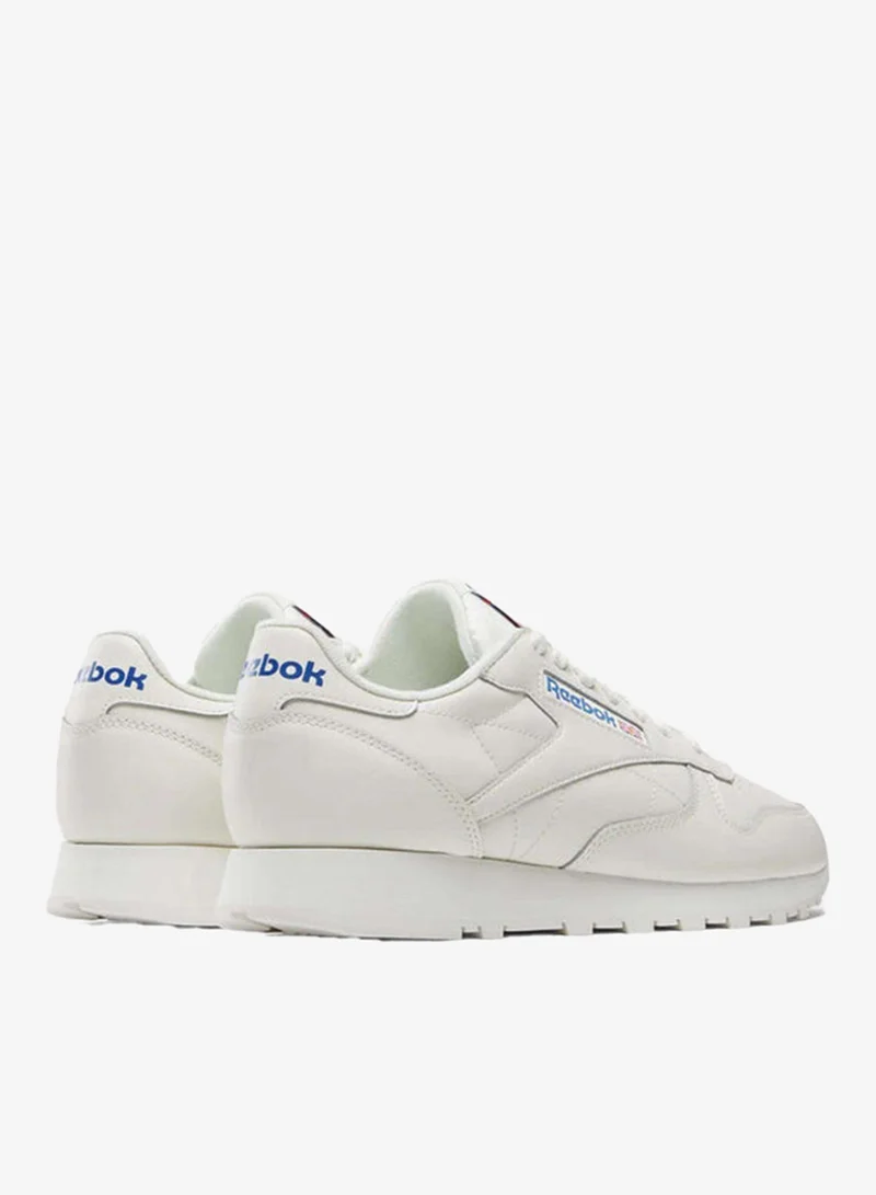 Reebok White|Blue|Red Reebok Classic Leather Unisex Shoes  | Best Price UAE