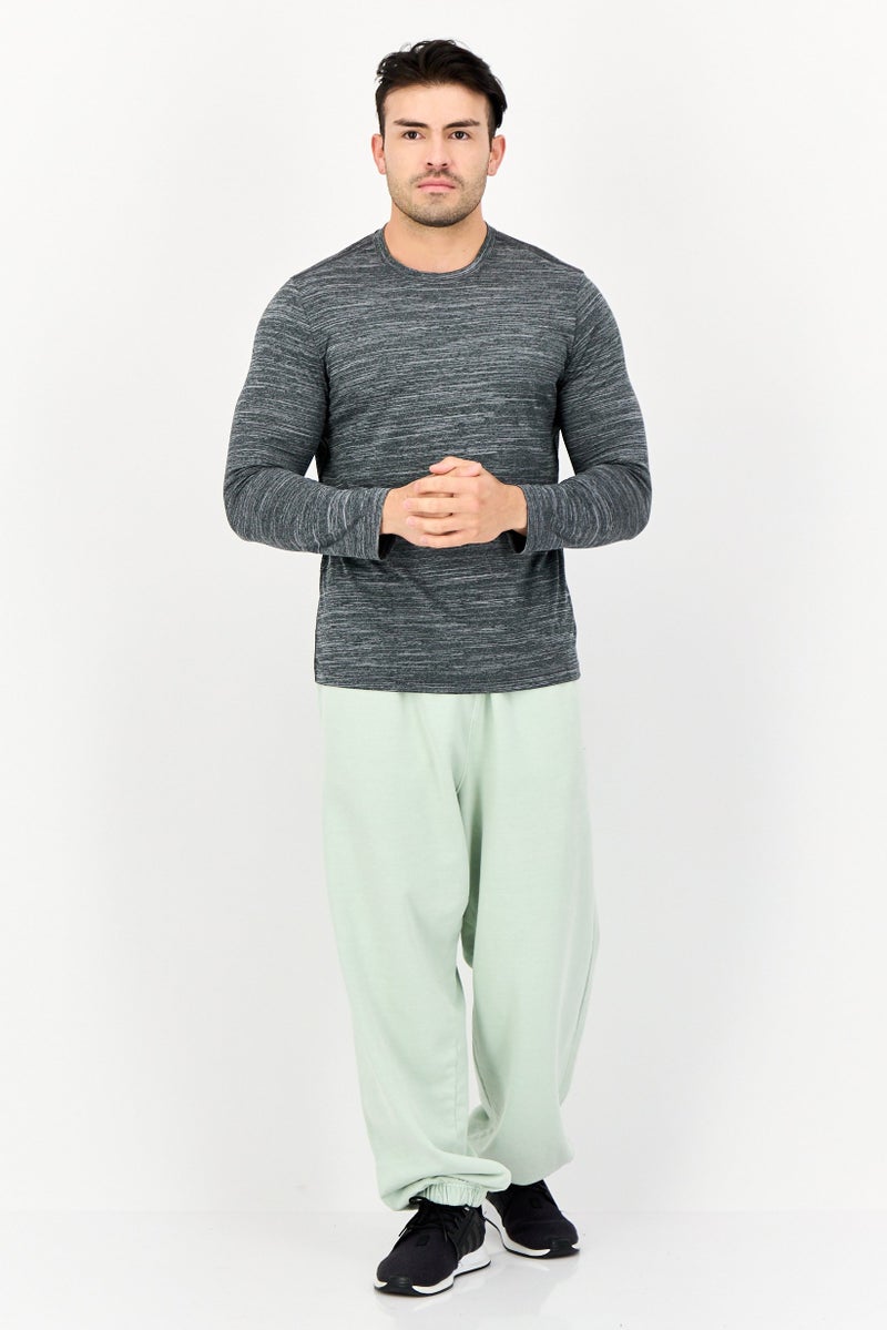 SKECHERS Men Sportswear Fit Long Sleeve Outdoor T-Shirt, Grey - Image 2