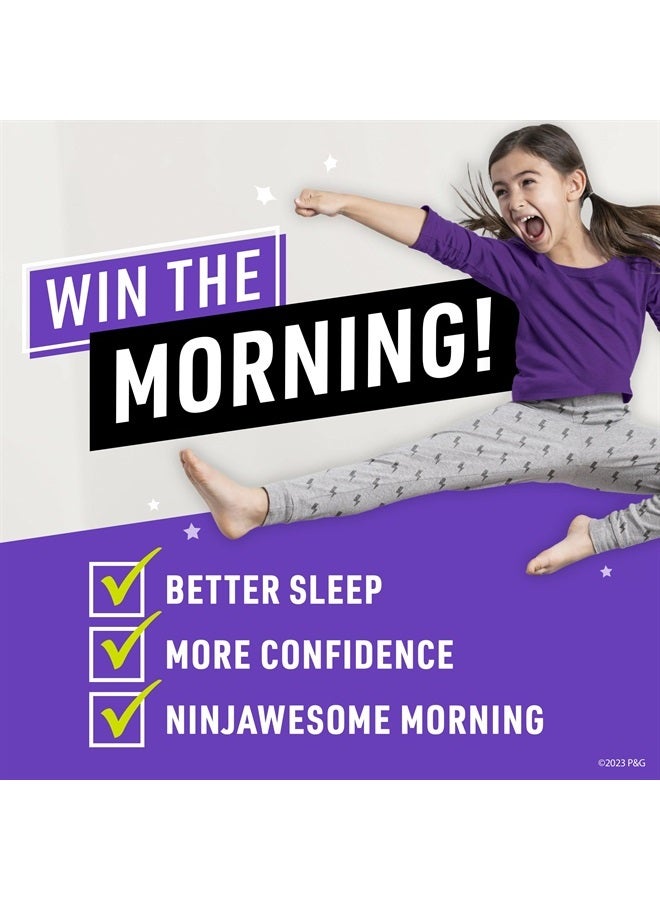 Pampers Ninjamas Nighttime Bedwetting Underwear Girls - Size S/M (38-70 lbs), 14 Count - Image 2