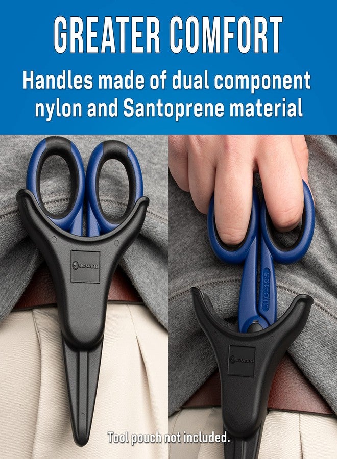 Jonard Tools JIC-195 Stainless Steel Communication Scissors - Image 5