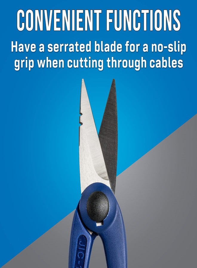 Jonard Tools JIC-195 Stainless Steel Communication Scissors - Image 4