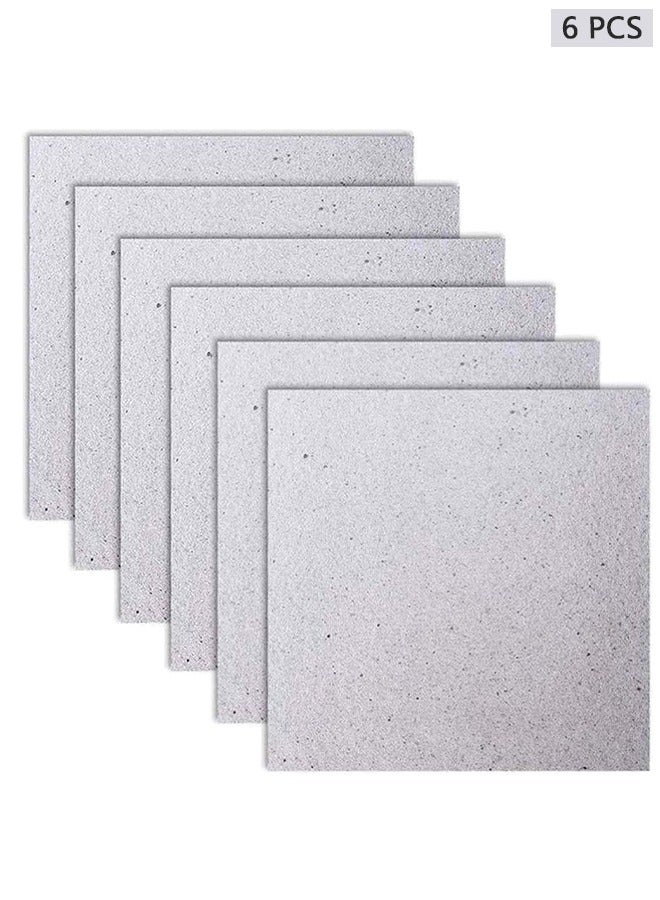 اتش واي 6 قطع غطاء الدليل الموجي لوحات الميكا صفائح العزل الحراري مجلس فرن الميكروويف إصلاح الجزء 5.1x 5.1 بوصة للاستخدام فرن الميكروويف العالمي - Image 1