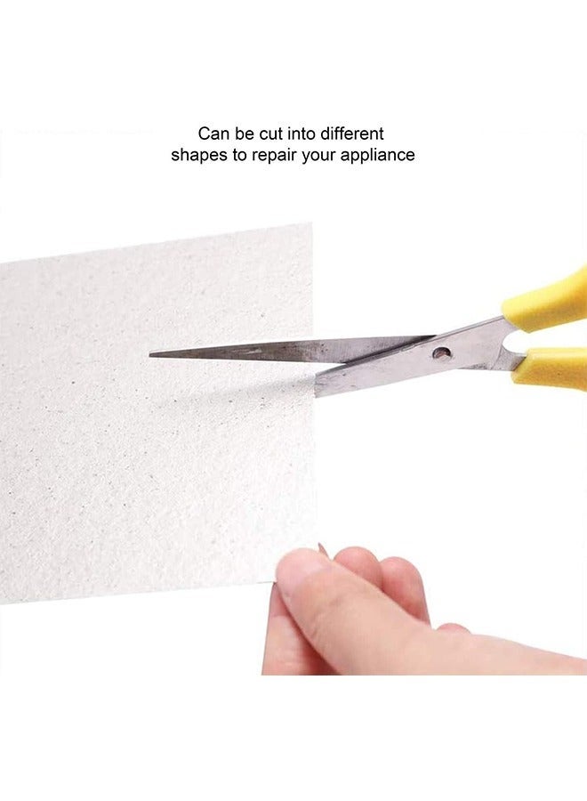 اتش واي 6 قطع غطاء الدليل الموجي لوحات الميكا صفائح العزل الحراري مجلس فرن الميكروويف إصلاح الجزء 5.1x 5.1 بوصة للاستخدام فرن الميكروويف العالمي - Image 4