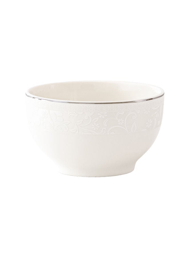 Celia 12-Piece Porcelain Bowl Set White 3.75 inch - Image 2