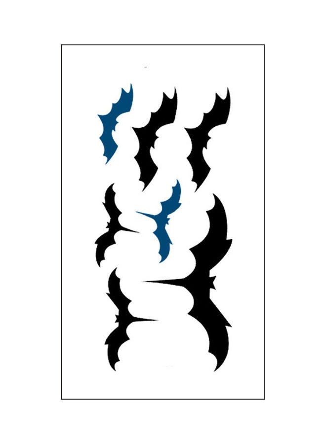 نيبمينينت ملصق تاتو مؤقت عصري مقاوم للماء الأسود / الأزرق - Image 1